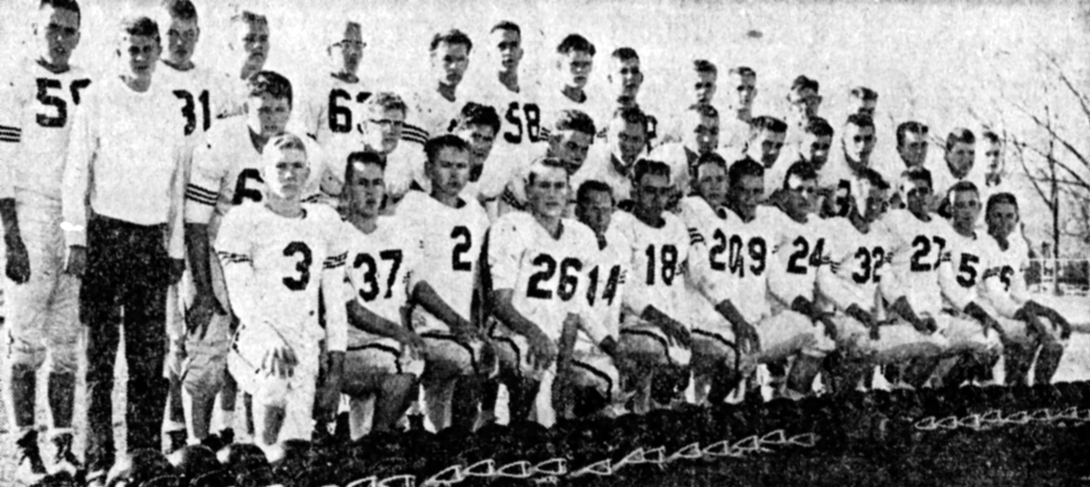 First Billings West High School football team, October 1959